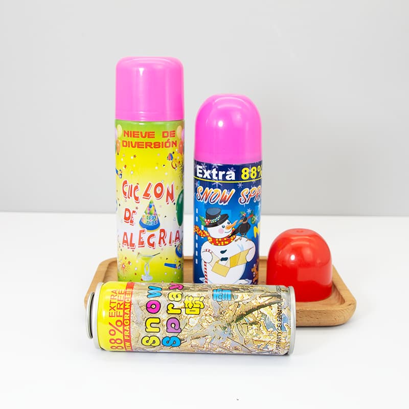 Snow Spray Tin Can