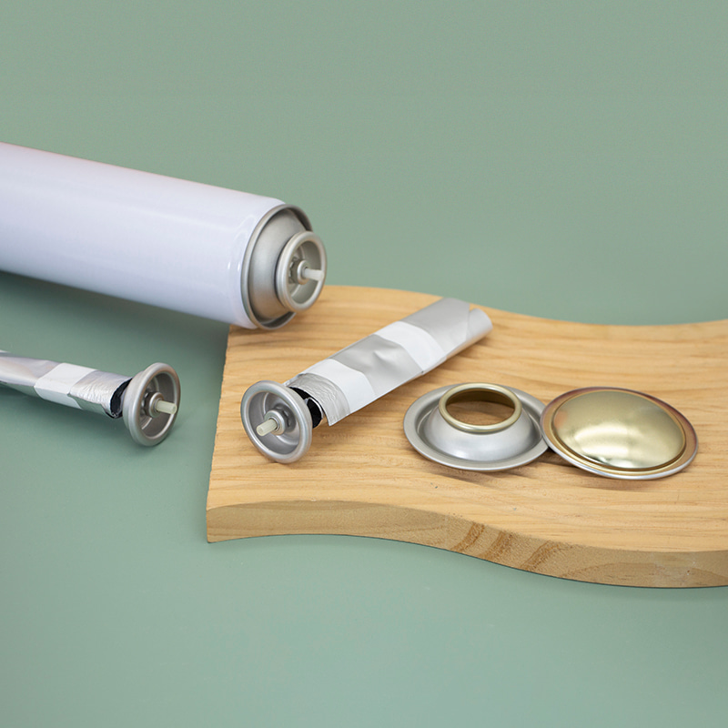 Empty Tinplate Spray Can