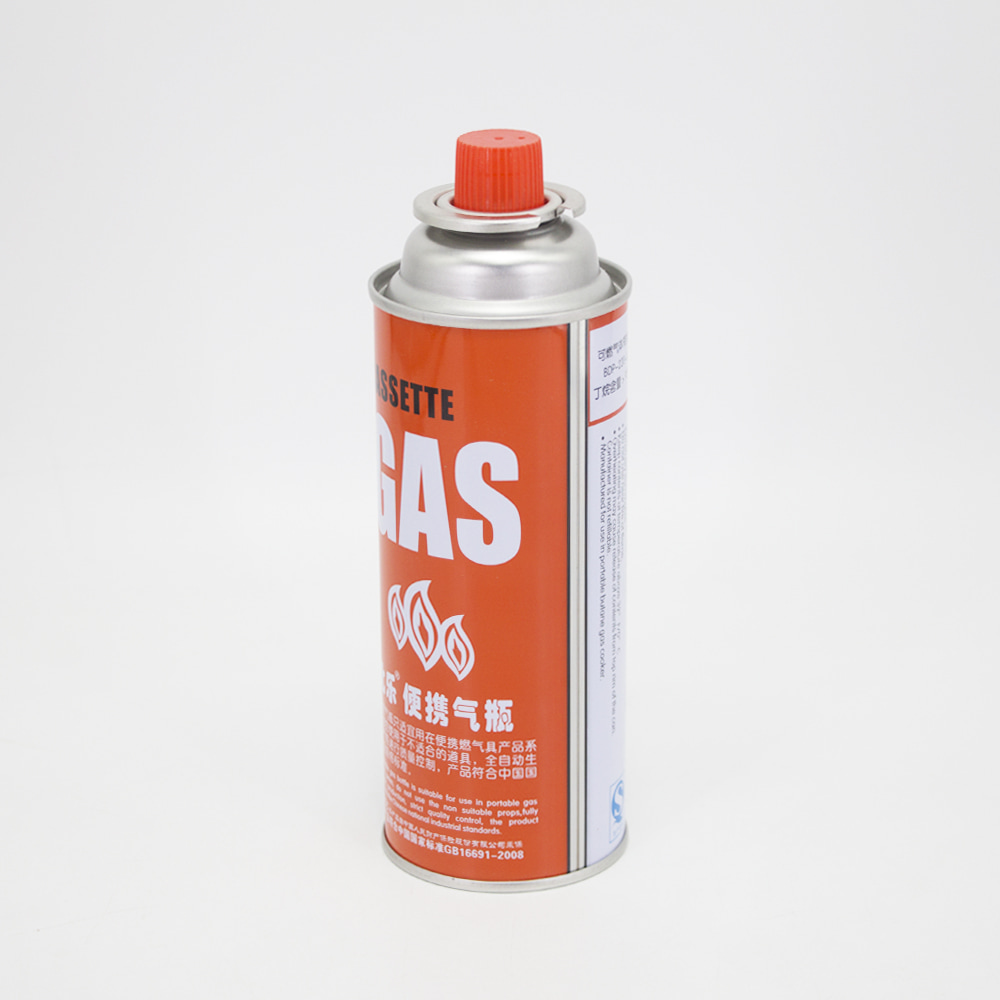butane gas aerosol can