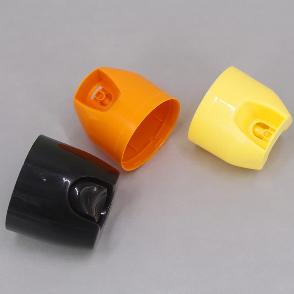 Plastic nozzle cap