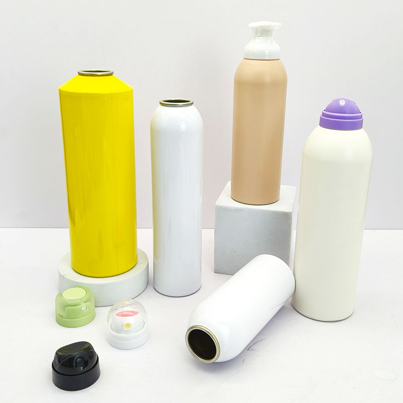 aluminum aerosol can for sunscreen
